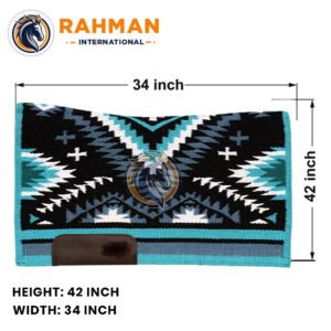 100% NZ Wool Contoured Ranch Blankets (04)